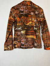 Load image into Gallery viewer, 1970’s Novelty Print Button Up - Small
