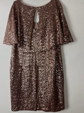 Load image into Gallery viewer, Sequin Flutter Sleeve Dress - 2X

