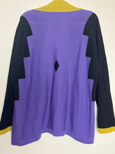 Load image into Gallery viewer, 1980’s Helen Hsu Open Cardigan - Large
