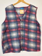 Load image into Gallery viewer, Fleece Plaid Vest - 2X
