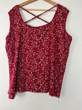 Load image into Gallery viewer, Paisley Cotton Blend Tank - 3X
