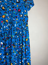 Load image into Gallery viewer, 1980’s Silk Drop Waist Dress - Medium
